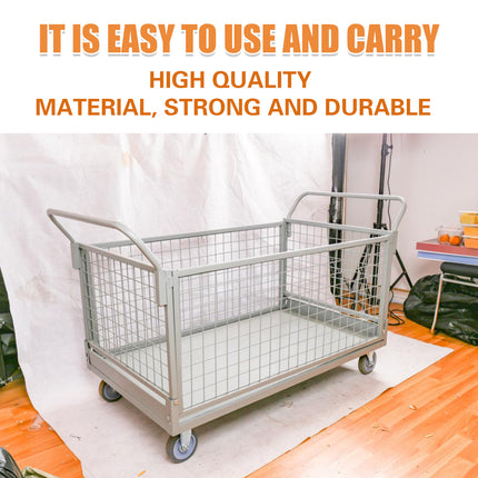 Folding Fence Vehicle High-Quality for Moving Warehouse Transport Delivery Use