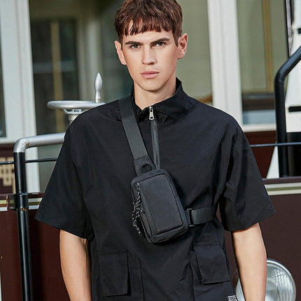 Mini Chest Bag Crossbody Bag Oxford Fabric Material Daily Casual Shopping Travel