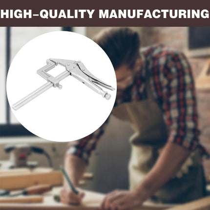 Adjustable Woodworking Clamp Quick Release Slide Rod Clamping Pliers Tool Set