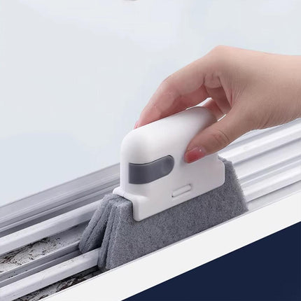3pcs Window Groove Cleaning Brushes for Door Recess Dirt Remover Tool Set