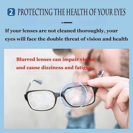 Anti Fog Wet Wipes 100PCS Lens Cleaning Paper for Glasses Screen Phone Camera