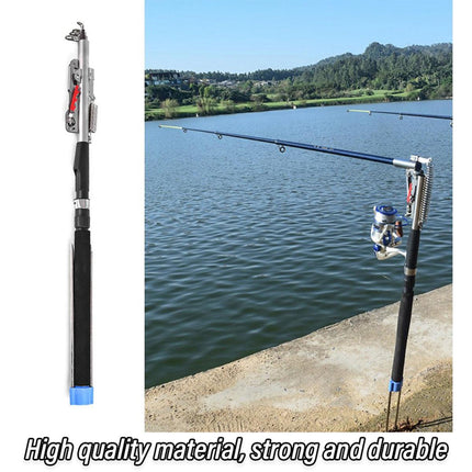 Self Ejecting Sea Fishing Rod Spring Auto Long Casting Pole Durable Fishing Gear