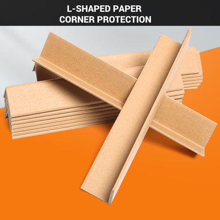 50PCS Cardboard Corner Protectors L Shape Box Edge Reinforcement 30 50 60cm