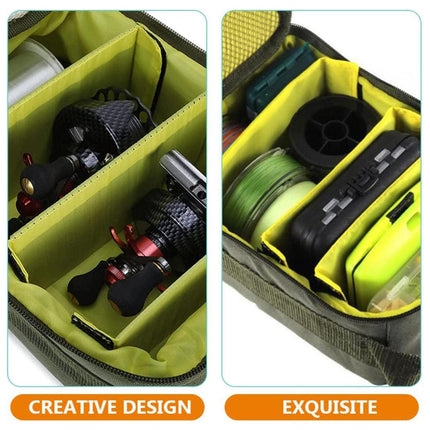 Fishing Gear Reel Storage Bag Portable Handbag Fishing Tools Organizer Storage