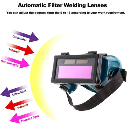 Welding Glasses Anti Glare Protective Goggles for Welder Eye Protection Safety
