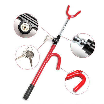 Adjustable Car Steering Wheel Lock Anti Theft Security Bar for Car Protect Use