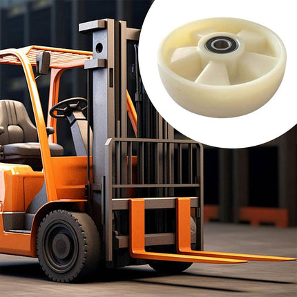 Pallet Truck Wheels 180x50mm Nylon NL or Red PU