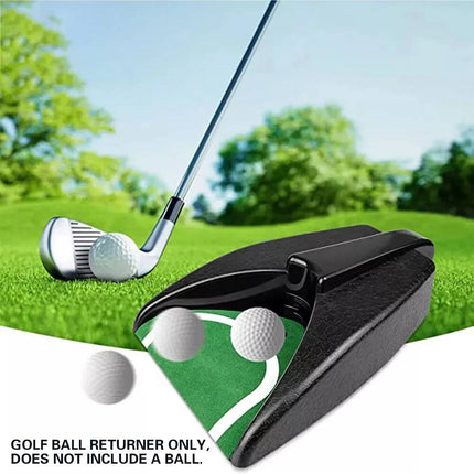 Automatic Golf Ball Returner Electric Putting Practice Trainer Return Turf Base