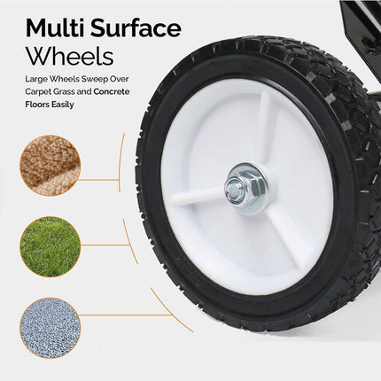 Rolling Magnetic Floor Sweeper 75cm Wide Quick Release