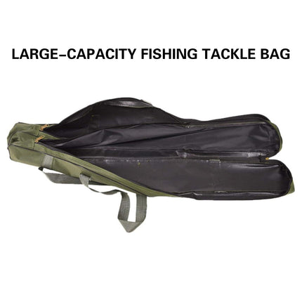 150cm Portable Foldable Fishing Rod Carrier Fish Pole Tools Storage Bag Case