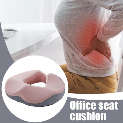 Memory Foam Ergonomic Seat Cushion for Long Sitting Office Home Car Chair