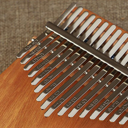17-Tone Kalimba Thumb Piano Finger Piano with Kabarin Wooden Box Music Instrument