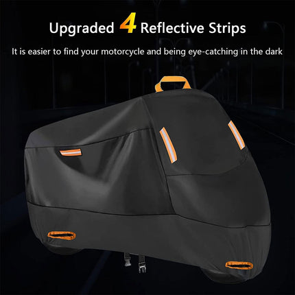 Motorcycle Cover Universal Waterproof Dustproof Bike Cover Outdoor Protection