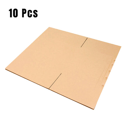 10pcs Thick Carton Box 60x50x50cm Heavy Duty Packing Box for Shipping Storage