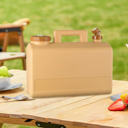 Portable 20L Water Tank Container with Tap Camping Car Outdoor Storage