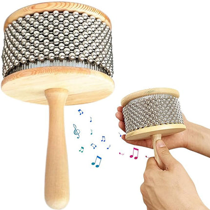Orff Percussion Instrument Cabasa Handheld Rhythm Cabasa Music Shaker Tool