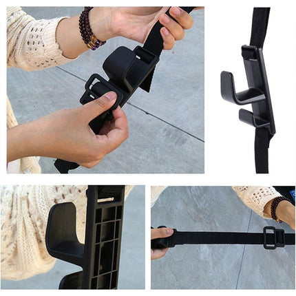 2pcs Car Hooks Seat Back Hooks Multifunctional Vehicle Storage Organizer Hanger