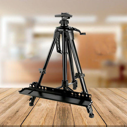 Art Painting Display Artist Easel Stand Portable Metal Adjustable Easels Triangle