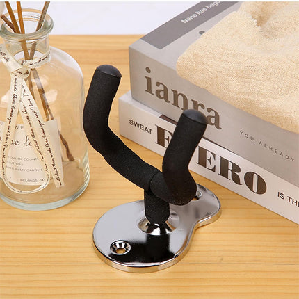 2PCS Guitar Wall Hanger Hook Holder Stand for Bass Ukulele Instrument Storage