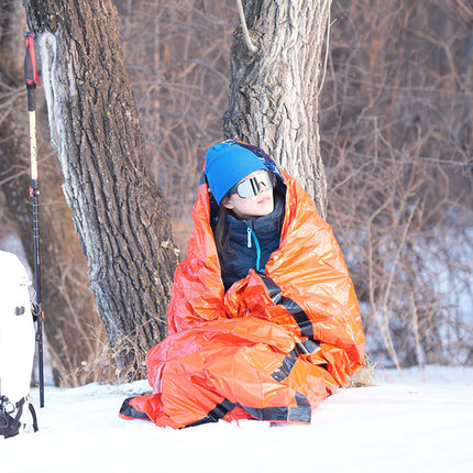 Multi-Functional Emergency Blanket Waterproof Warm Sun-Proof for First Aid Use