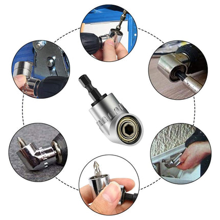 Socket Adapter Set Hex Shank to 1/4in 3/8in 1/2in Impact Driver Drill 3pcs