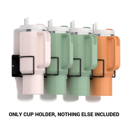 Wall-Mounted Insulated Cup Holder for Kitchen Bedroom Organizer Space Saving