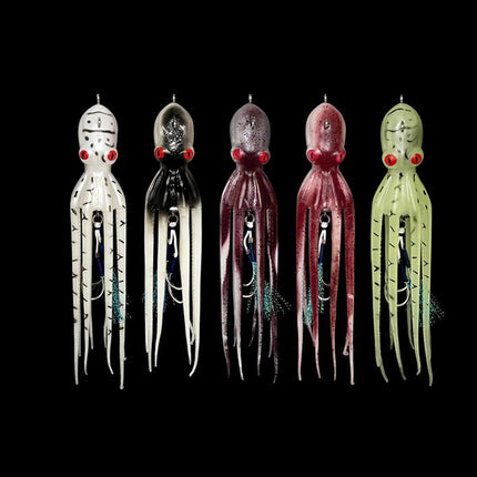 175g/240g Simulated Octopus Soft Bait Lure Fishing Artificial Squid Tackle