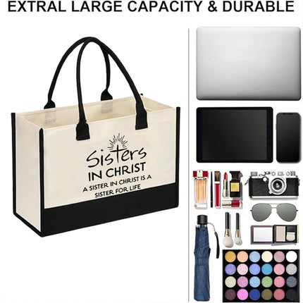 Womens Bag Canvas Tote Bag Large Capacity Travel Handbag Shopping Bag