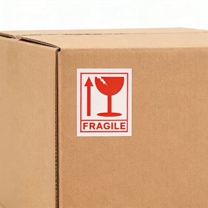 640PCS Fragile Sticker Labels Self Adhesive Logistics Shipping Carton Box Use