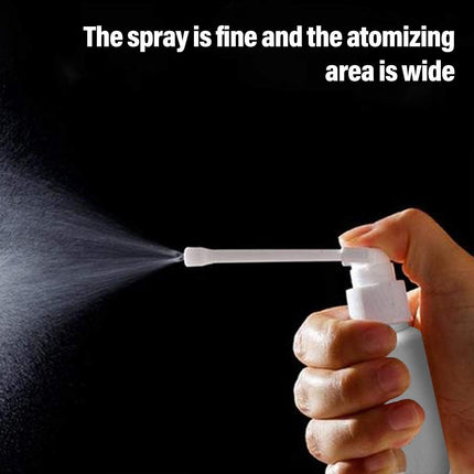 50PCS Rocker Sprayer 360 Degree Spray Bottle Small White Refillable Mist Container