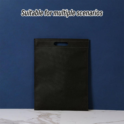 Portable Non Woven Flat Pocket Bags 100pcs Lightweight Shopping Storage Bags