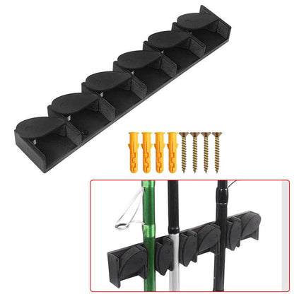 Fishing Rod Display Rack Vertical Horizontal Plastic Bracket for Gear Collection