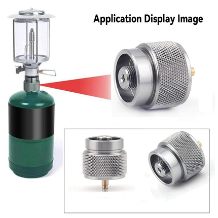 4PCS Gas Furnace Interface Converter Leak Proof for Camping Stoves Lights Grills