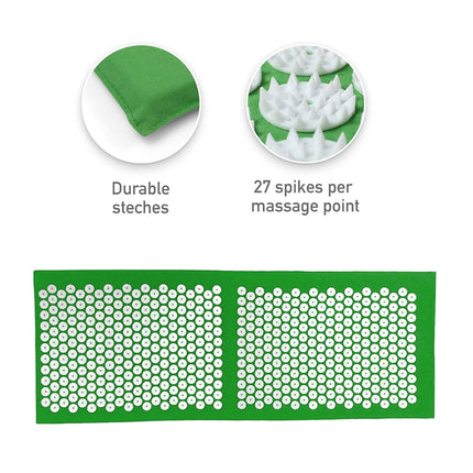 Long Acupressure Mat Massage Yoga Mat Non Slip Pain Relief for Body Relaxation