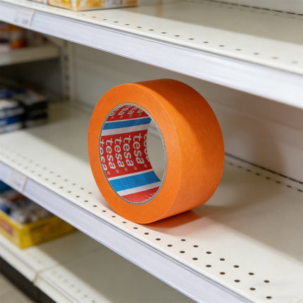 Orange Washi Masking Tape Fine Paint Heat Resistant Hand Tearable 5cm x 50m