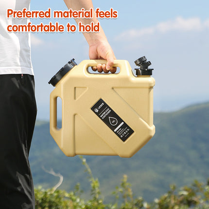 10L Portable Water Container with Tap for Car Camping Hiking Picnic Travel