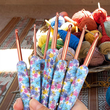Handmade Crochet Set for Beginners DIY Craft Scarf Hat Making Supplies