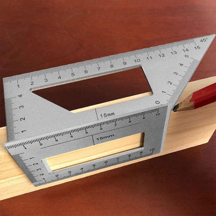 Right Angle Ruler Multifunctional Carpentry Tool Scribing Ruler Combination Tool