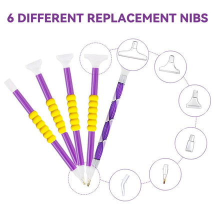 45 or 84 PCS Diamond Painting Tool Kit for DIY Diamond Art Craft Projects Use