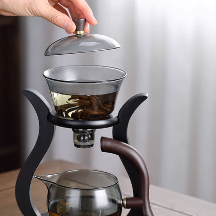 Glass Tea Set Household Set Transparent Teapot And Teacup Set Heat Resistant