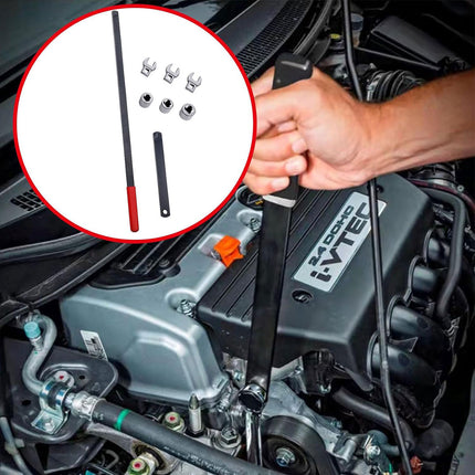 8PCS Idler Pulley Belt Tensioner Wrench Set Car Disassembly Adjustment Tool Kit