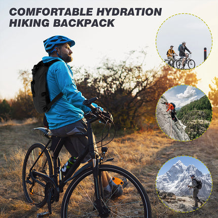 Hydration Bladder Backpack 3L Outdoor Cycling Hiking Running 4 Colours 46 x 24cm