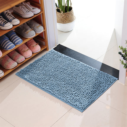 Chenille Long Hair Floor Mat Suction Non Slip Bathroom Entrance Living Room Rug