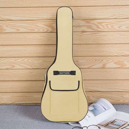 41Inch Wood Guitar Bag Basic Model 5MM Thick Cotton Double Strap Soft Guitar Bag
