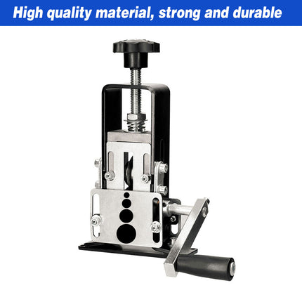 Wire Stripping Machine Manual Small Size Cable Stripper Copper Removal Tool Home