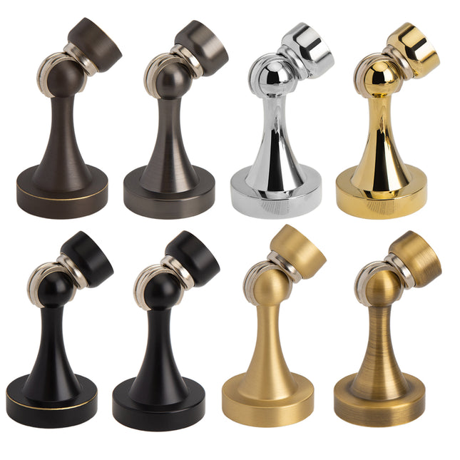 8 Colours Door Suction Stopper Wall Mounted Anti Collision Catch Magnetic Holder