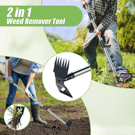 MultiFunctional Hoe Weeder Garden Tool Heavy Duty Durable for Yard Lawn Grooming