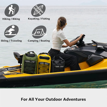 Outdoor Waterproof Dry Bag Roll Top Sack Rafting Swimming Hiking Travel Gear