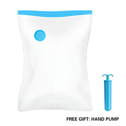 6PCS Vacuum Storage Bags Clear Space Saving for Clothes Bedding Travel Use