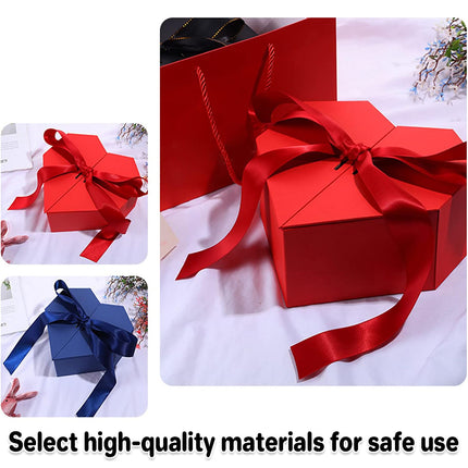 Gift Box Empty Love Birthday Box for Presents Decorative Packaging for Gifts